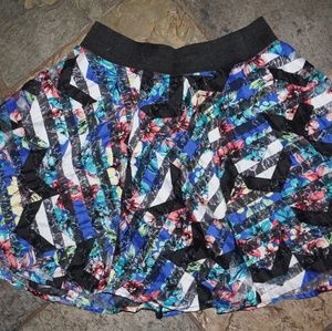 Summer floral skirt